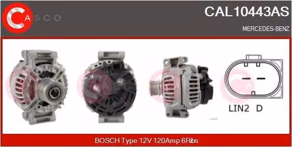 Alternatore 120A