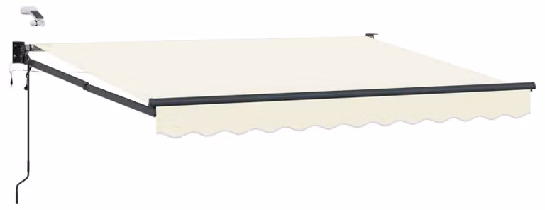 Tettuccio Elettrico Retrattile Crema 3 x 2,5 m