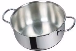 Casseruola Inox 2 Manici     Cm 20 Dune Metalsomma