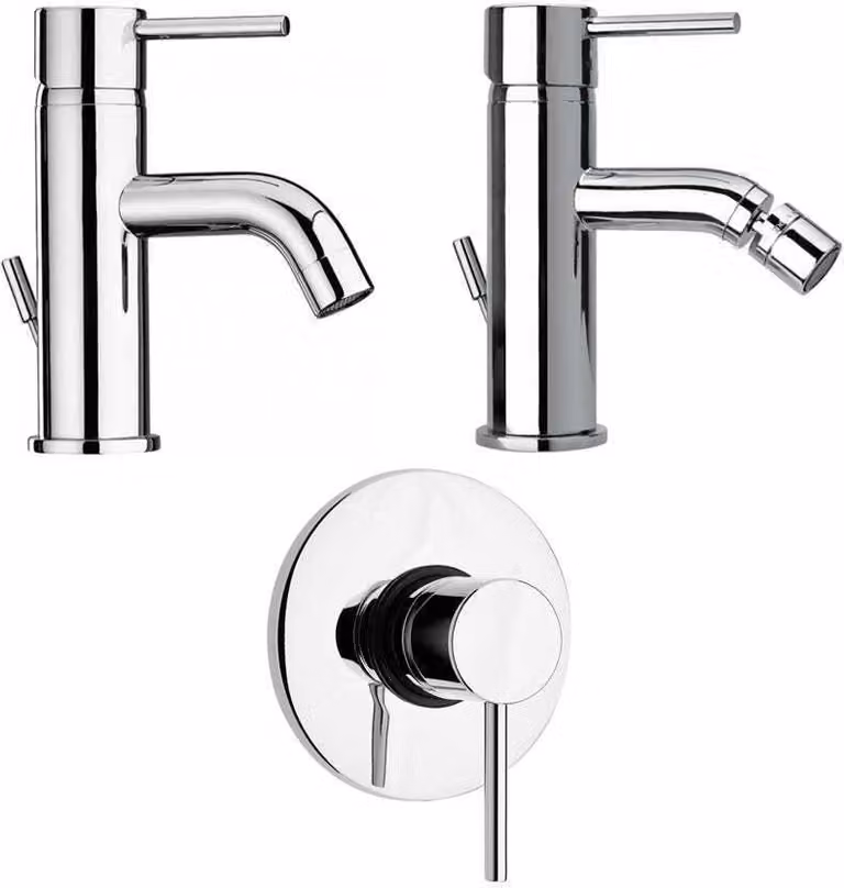 Rubinetti moderni bagno per lavabo, bidet e incasso doccia | Salice