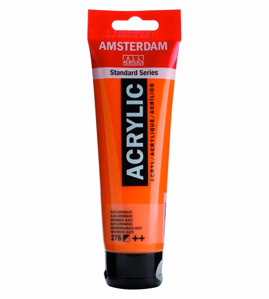 Amsterdam Acrylic 120 ml Arancio Azoico