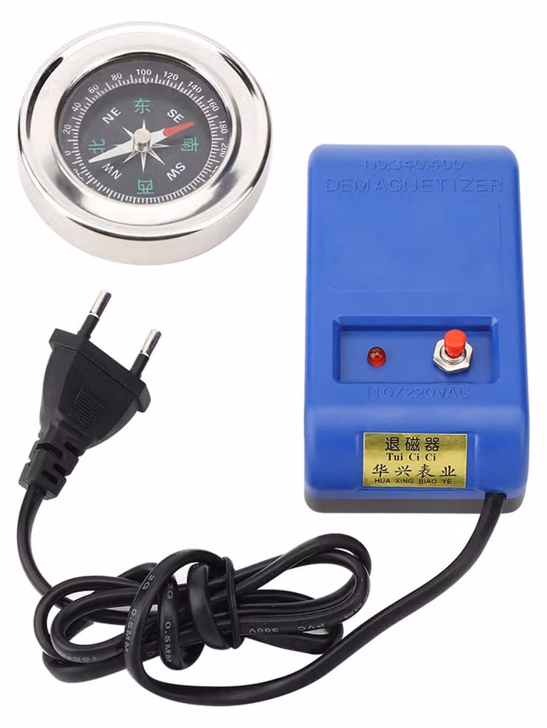 Demagnetizzatore per orologi - Demagnetizzatore elettrico - 110V/220V (spina europea)