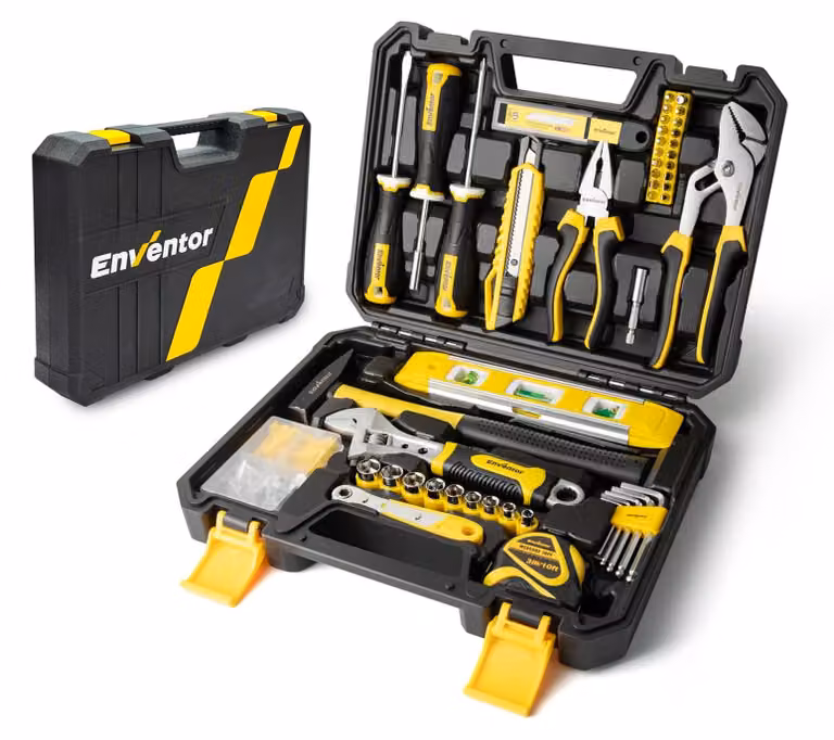Set di utensili 158 Delig, utensili manuali per uso domestico
