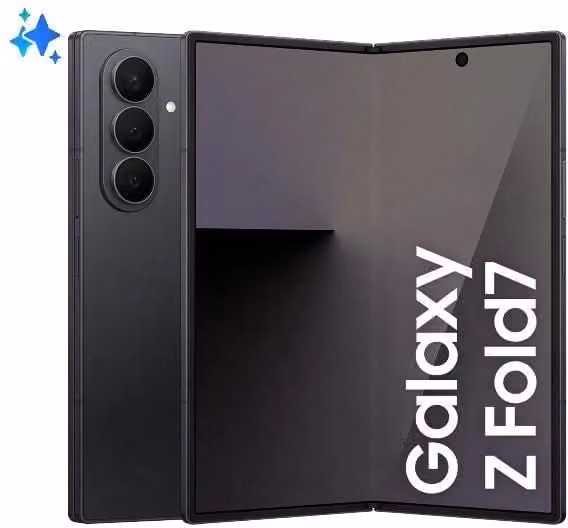 Samsung galaxy z fold7 smartphone ai, ram 12gb, 512gb, display 6,5"/8", camera 200mp, batteria a lunga durata, jetblack - 8806097424987
