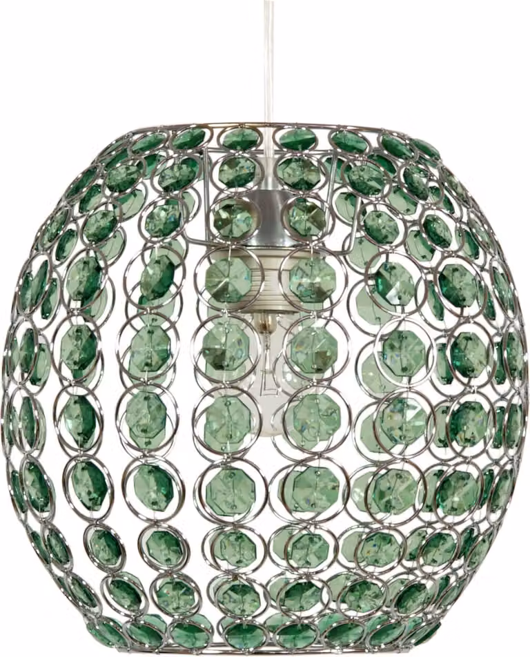 Candellux RICA lampada a sospensione in cristallo 31-02556 cromo