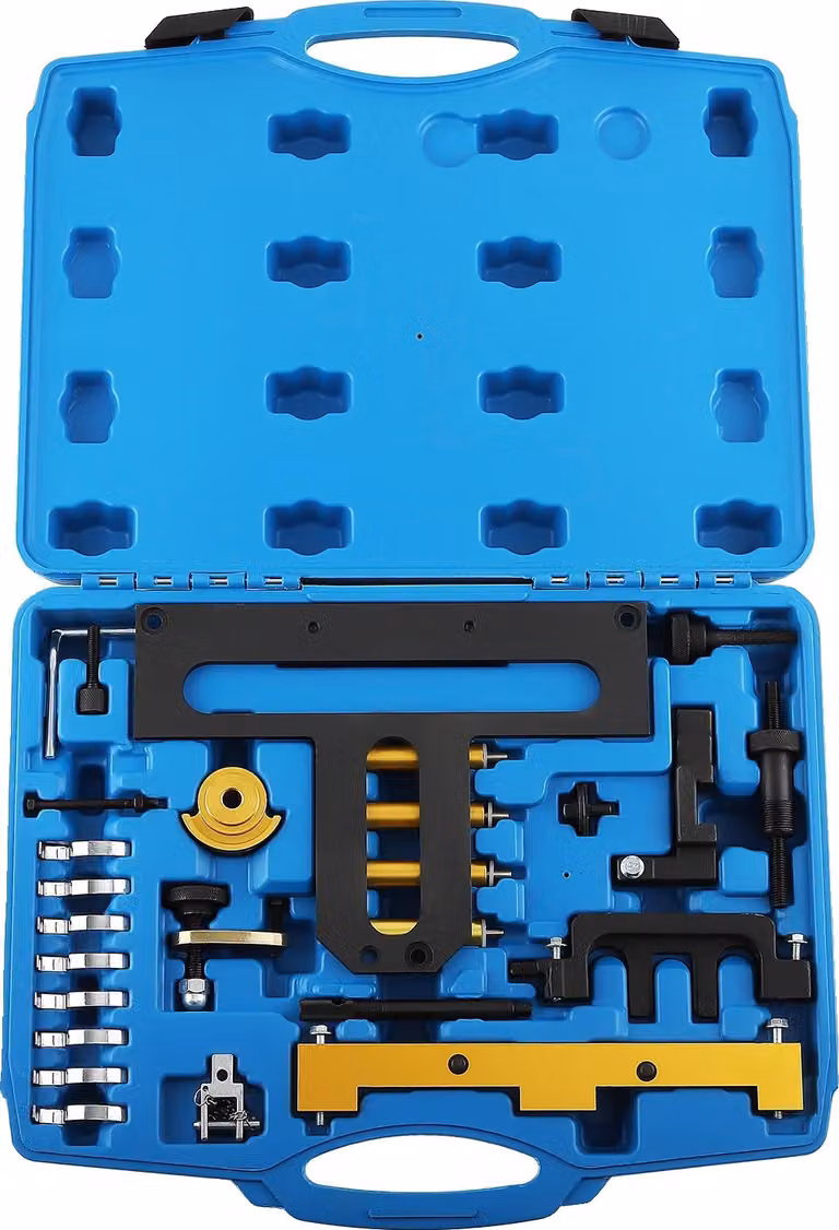 Set di strumenti per la regolazione della fasatura, compatibile con BMW N42 e N46, set di strumenti completo, regolazione della fasatura del motore