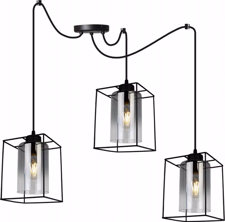 Moderna Ed Elegante Lampada A Sospensione Con Paralume In Vetro