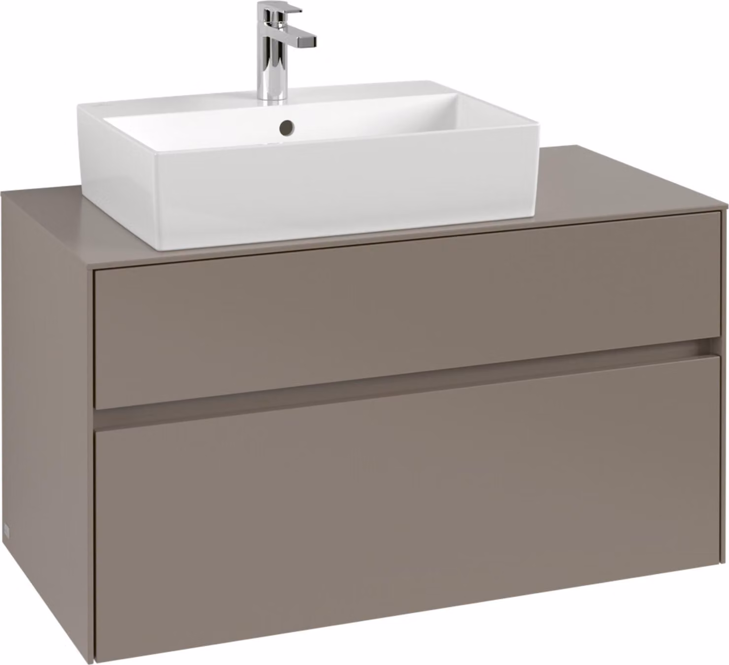Mobiletto V&B Collaro 100x54,8x50cm, WT l, LED 7,3 W, bla Oa