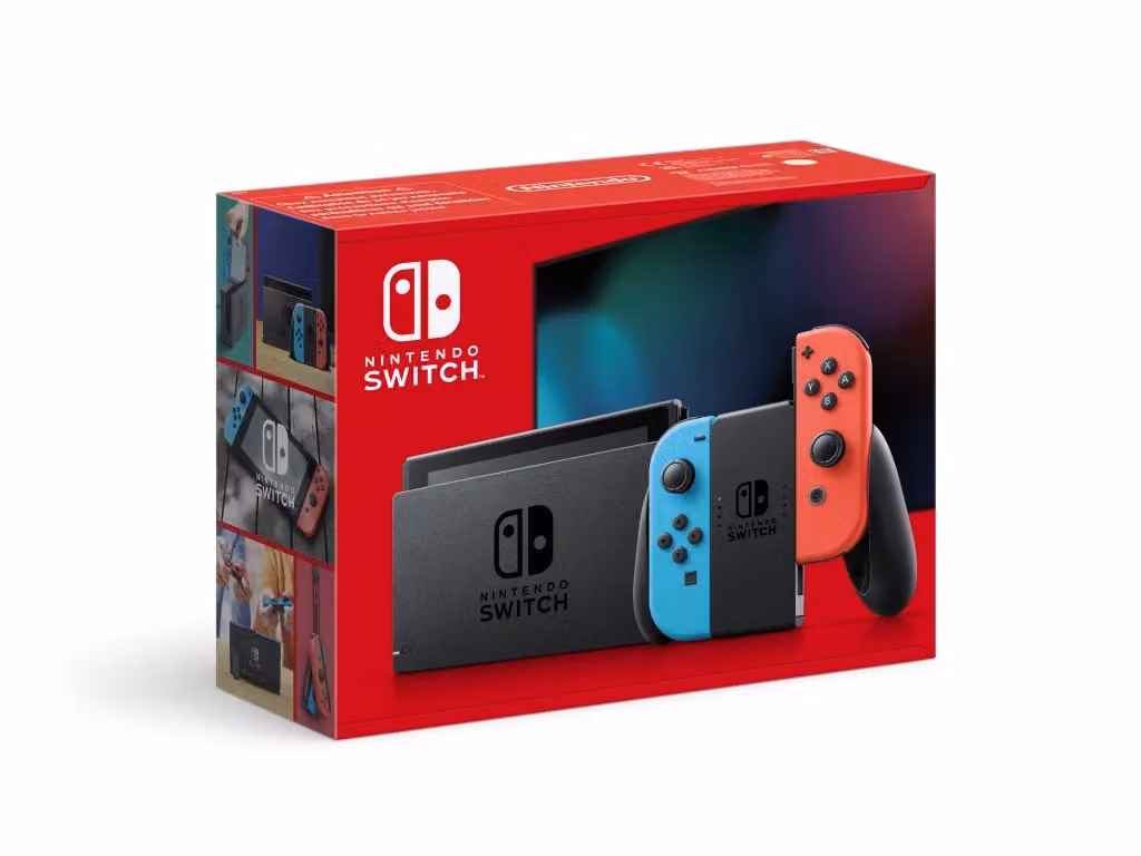 Nintendo Switch con Joy-Con Rosso Neon, Blu Neon e Grigio, Schermo da 6,2 pollici – 2