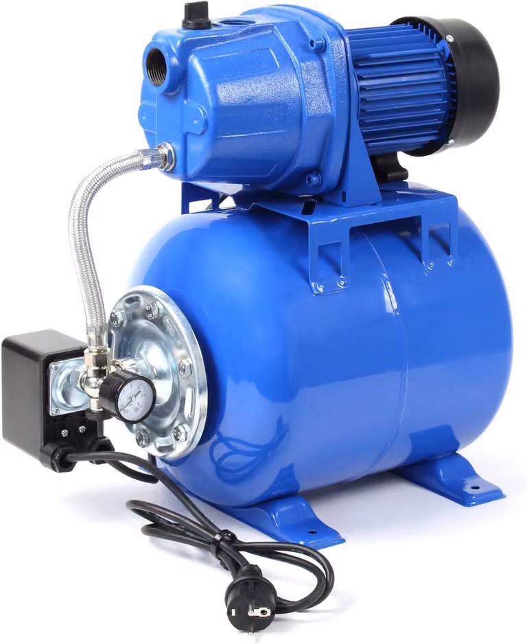 Pompa centrifuga – Potente pompa per giardino e pompa per acqua, con motore da 600 watt e portata di 2800 litri all'ora