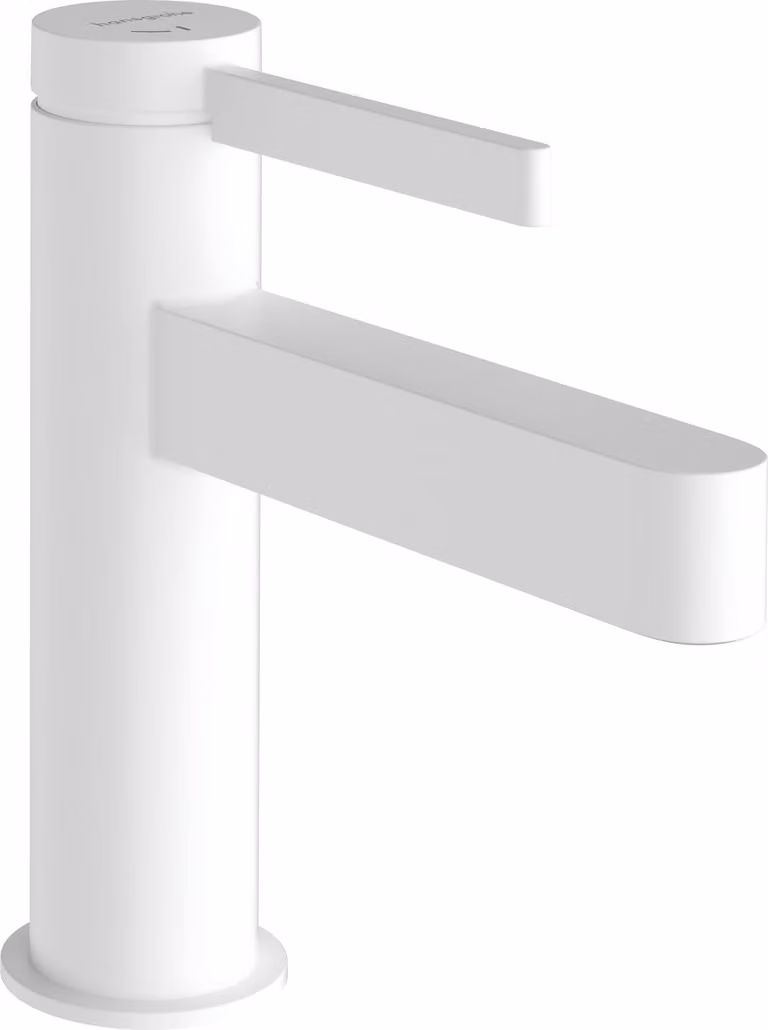 hansgrohe Finoris robinetterie de lavabo monocommande 100 CoolStart avec vidage Push-Open, portée 126mm, 76012700, 76012700