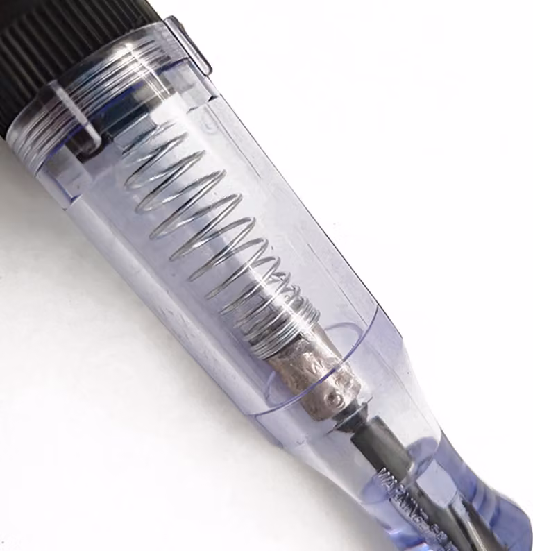 Tester per circuiti elettrici digitali portatile per autoveicoli da 3-48 V, sonda per autocarri, penna di prova con cavo a molla da 2,8 m