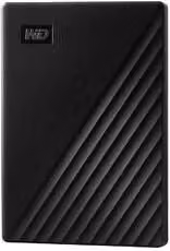 Hard Disk Esterno Western Digital da 5 TB, 2,5 Pollici, USB 3.2, Nero