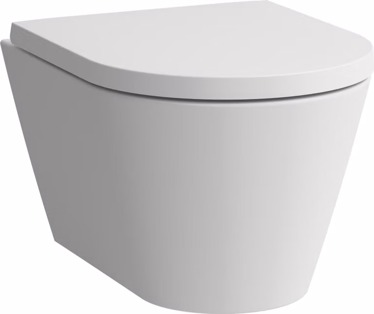 LAUFEN Kartell WC suspendu COMPACT, rinçage profond, sans rebord, 490x370x285mm, H8203337570001, H8203337570001