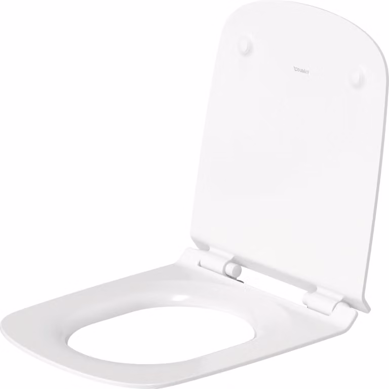 Copertura per WC con cerniere SoftClose, in acciaio inossidabile