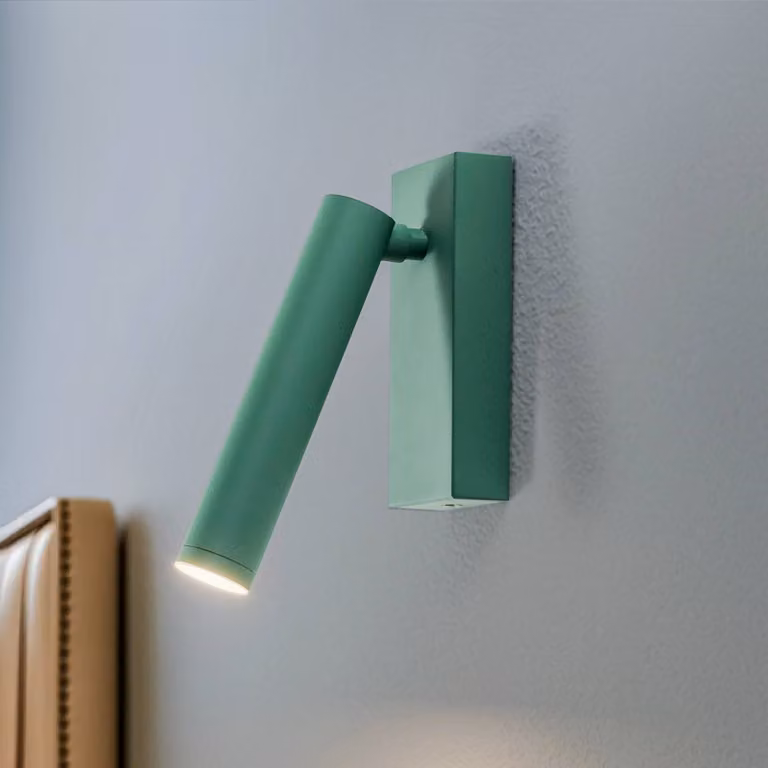Applique da parete a LED Rulo Argon, Verde, Soggiorno / Sala da pranzo, Metallo, Applique a LED