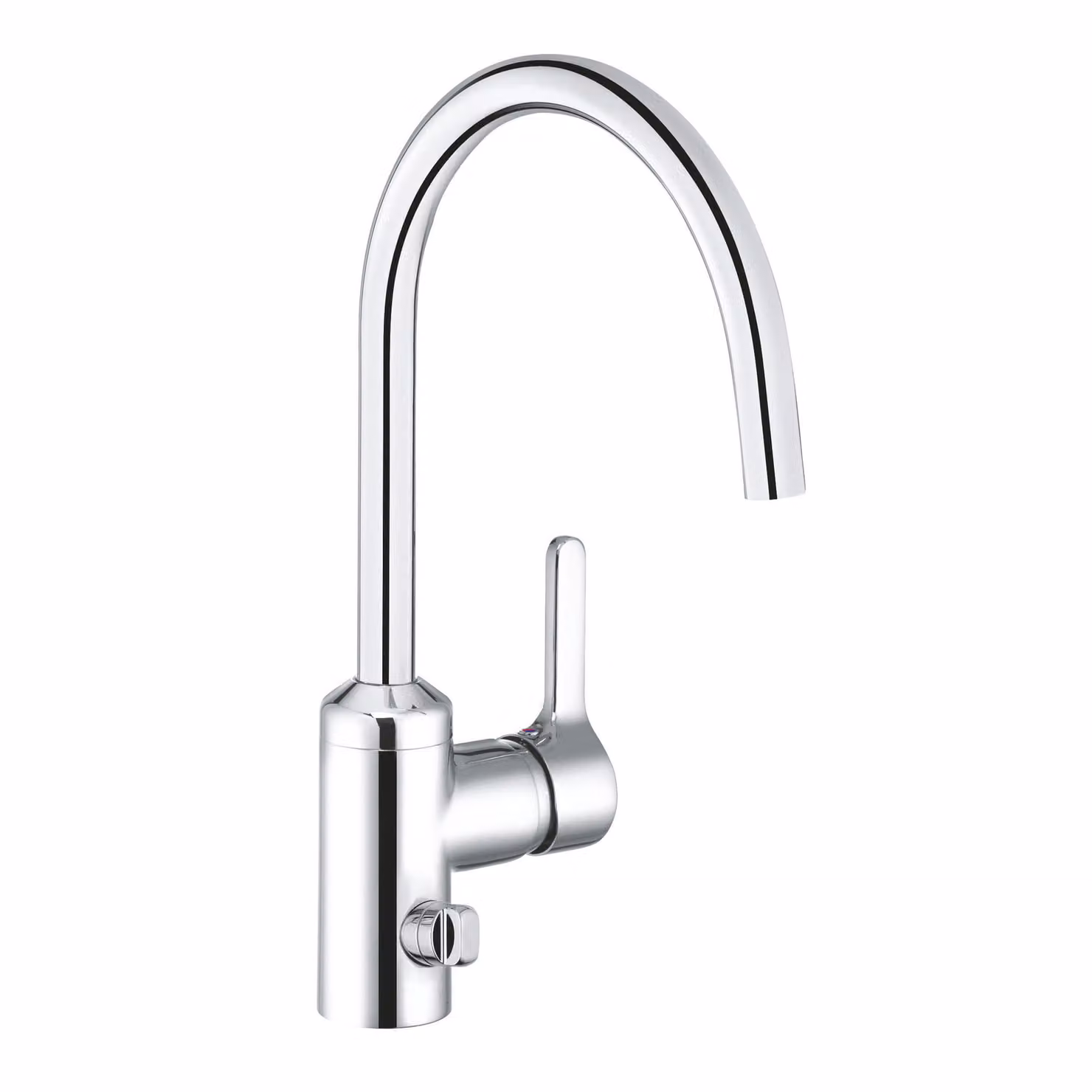 KLUDI BINGO STAR Mitigeur d'évier multi-usages, Eco, levier fermé, chrome, 428360578, 428360578
