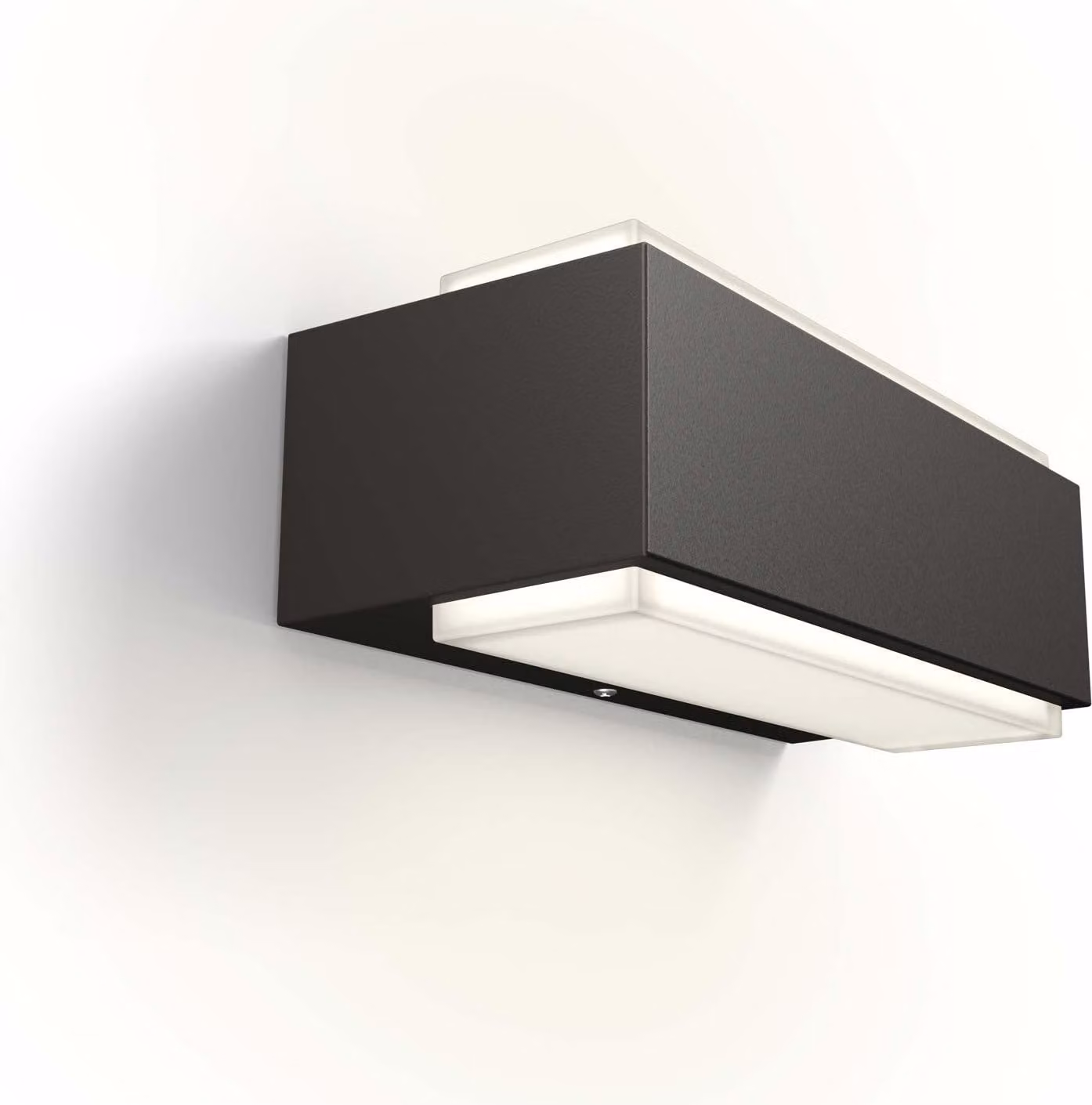 Philips Lampada da parete Stratosphere 3,8 W, Lampada da esterno da parete, Antracite, Metallo, IP44, Terrazza, Giardino, I