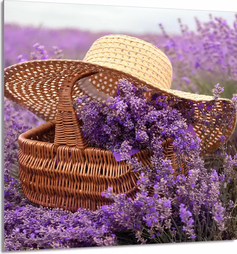 PIASTRELLE IN VETRO PER CUCINA 60x65 Lavanda