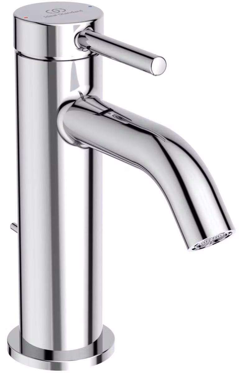 Miscelatore per lavabo con tappo a salvagoccia, cromato, 3,8 l/min, monoblocco, in ottone