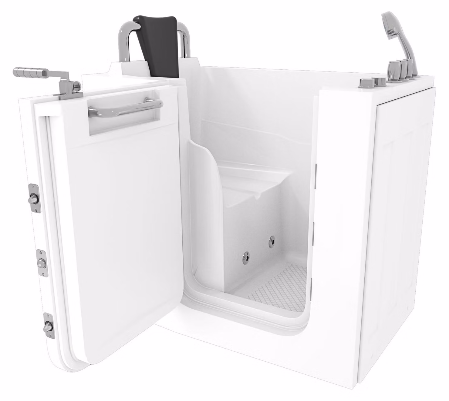 Vasca da bagno con porta S08WP-TH-B-L 110x68cm