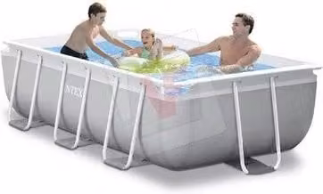 PISCINE PISCINA CON TELAIO RETTANGOLARE INTEX FRAME CM.300x175x80H