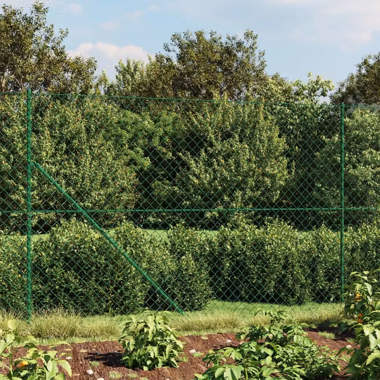 Maison Exclusive - Rete metallica verde 1,6 x 25 m