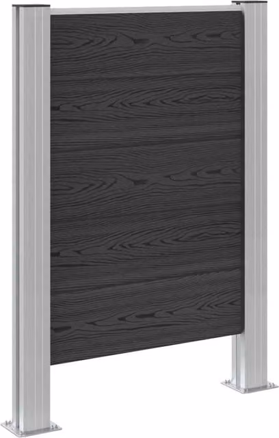 Recinzione Contenitore per Rifiuti Grigio 85 x 12 x 115 cm CFW1472173