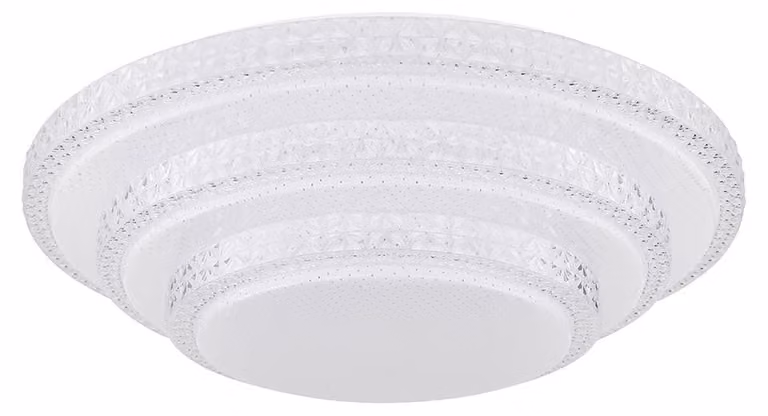 Plafoniera LED intelligente, telecomando, dimmerabile, D 49,5 cm