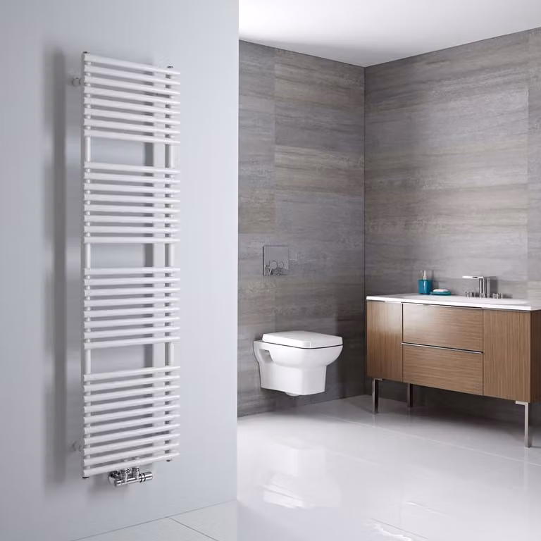 Scaldasalviette Bianco con Attacco Centrale - 310W - Magera