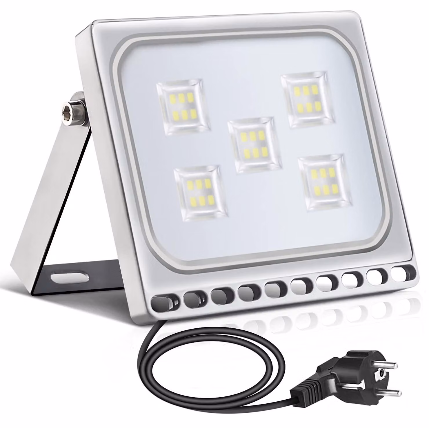 Faretto LED da 30W, 2400 lumen, grado di protezione IP65, per uso esterno, resistente all'acqua