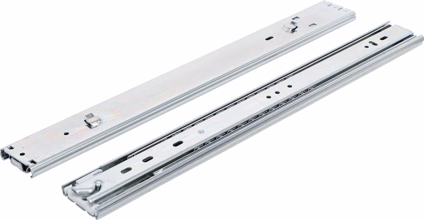 Guide per cassetti BGS per carrelli da officina Art. 4107 2 pz. - 4107-1
