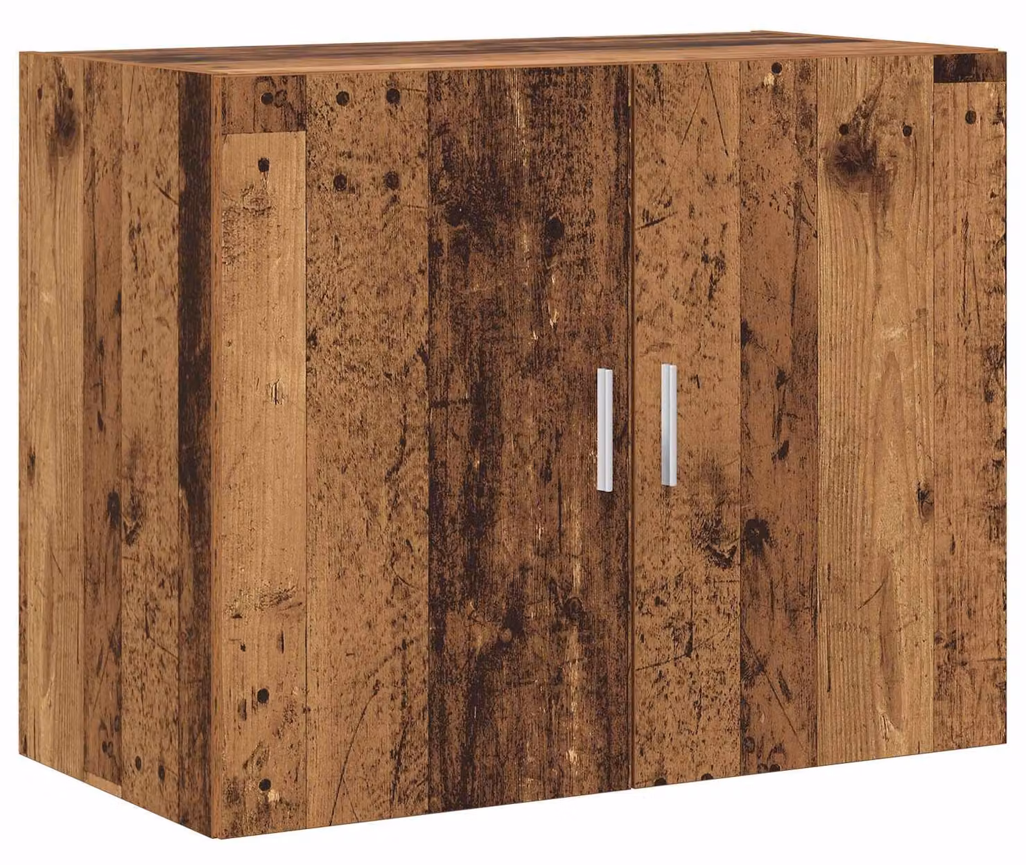 Armadio a parete in legno massello, dimensioni 80 x 42,5 x 64 cm, realizzato in legno composito