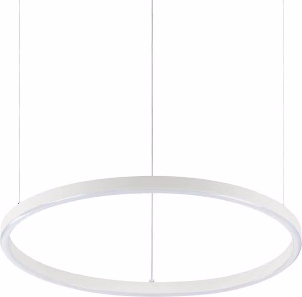 Lampada a sospensione moderna Oracle IDEAL LUX in alluminio e plastica bianca con LED 32W 4000K