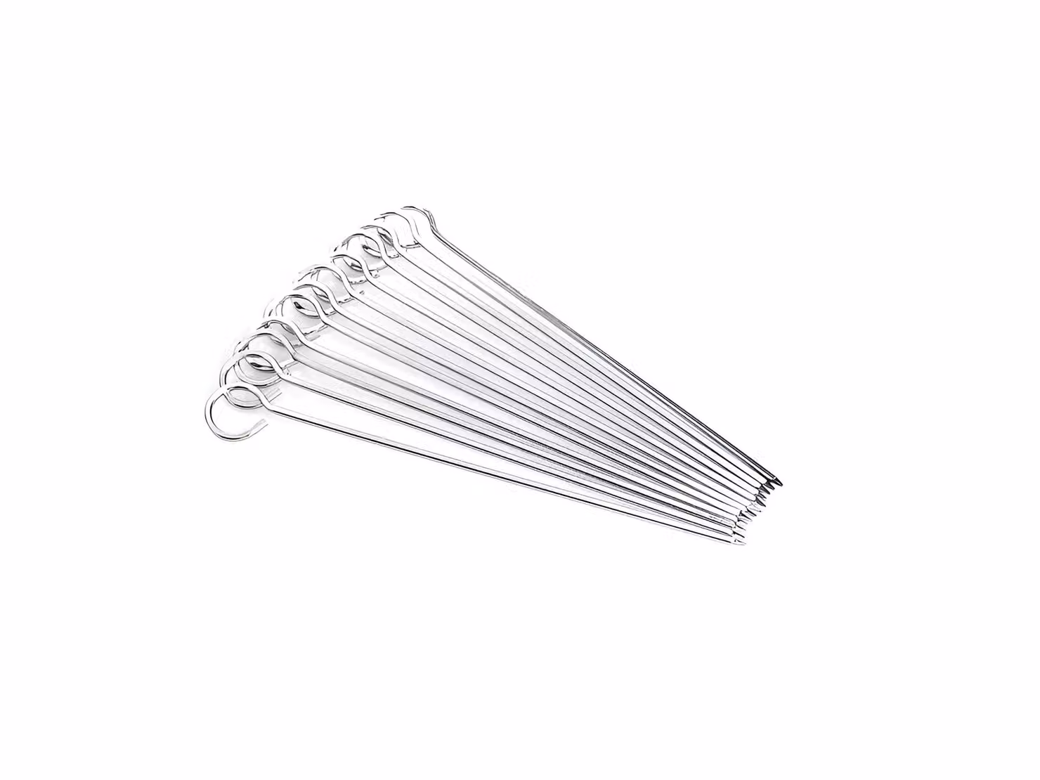 Pronett XJ4542 Ago per spiedini 30 cm, 12 pezzi