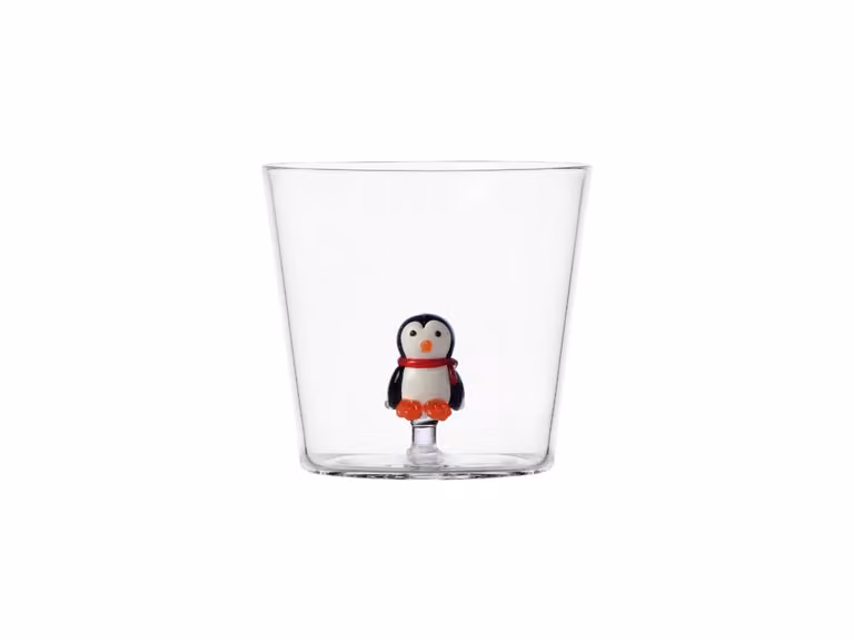 Woodland Tales Tumbler - Pinguino con Sciarpa