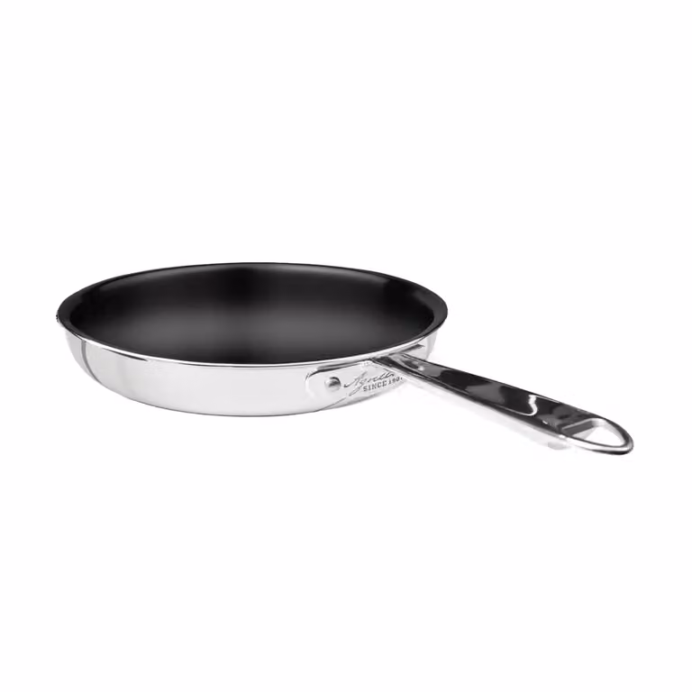 Padella in Alu-Inox 1907 3ply antiaderente PFAS Free, un manico, diam. 20cm