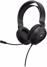Cuffie gaming Corsair HS35 V2 stereo over-ear con jack da 3.5 mm, colore nero – 1