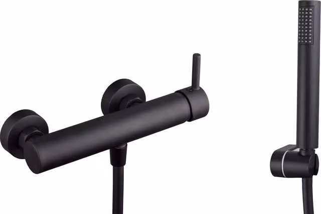 Miscelatore doccia incasso Sirio DUCHA.ES in ottone nero opaco con tecnologia water saving