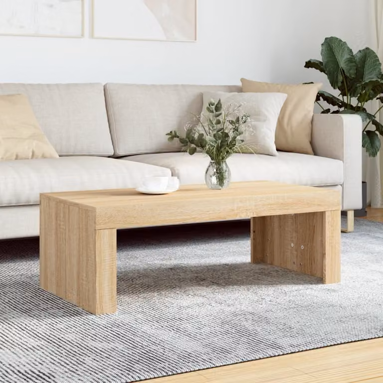 Maison Exclusive - Tavolino Sonoma in rovere 102x50x36 cm Materiale ligneo