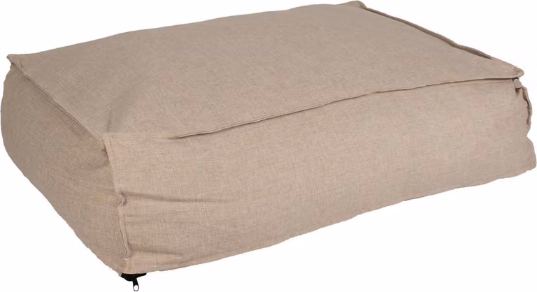 Materasso per cani Duvo+ Textura, forma rettangolare, colore beige, taglia: L