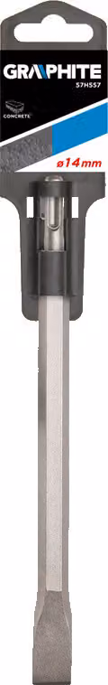 Scalpello GRAPHITE sds plus 14x250x20mm extra temprato