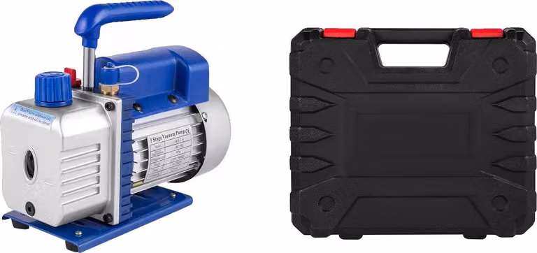 Pompa a vuoto, spostamento aria 4 CFM, potenza 1/4 HP, 4 CFM