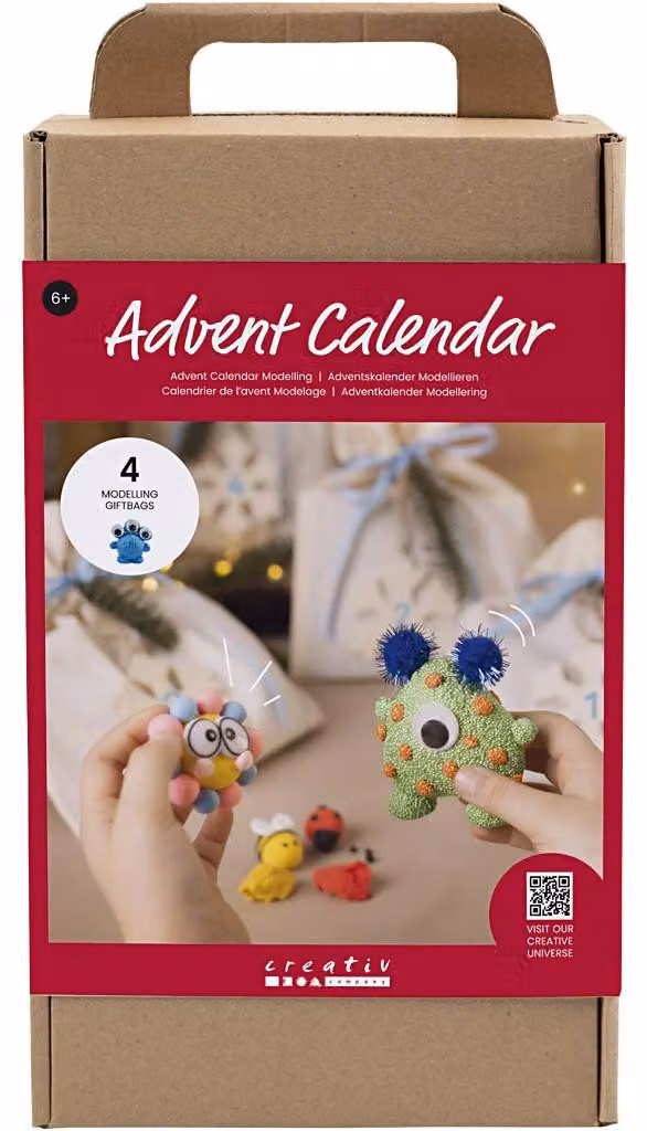 Creativ Company 977605, kit creativo per bambini, età consigliata: 6 anni, multicolore