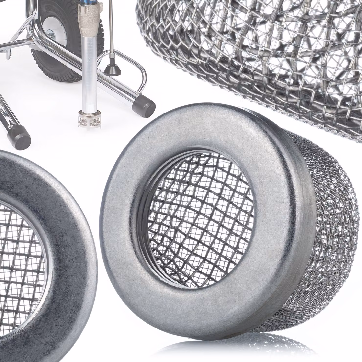Filtro di aspirazione Rosfix per pompe a pistoni Graco e Rosfix Tornado RTR5