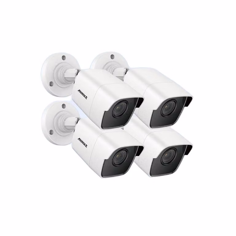 telecamera di sorveglianza Ultra HD da 5MP, impermeabile IP67, visione notturna da 100 piedi