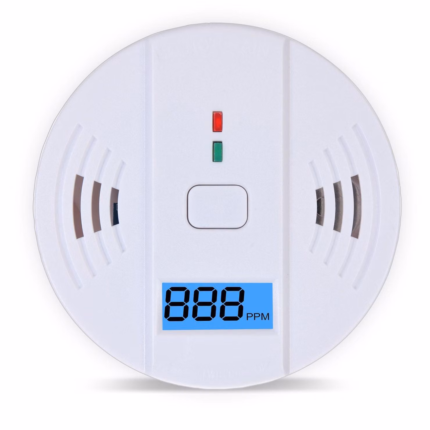 Rivelatore di monossido di carbonio Eaxus Air-Guard Classic - Rivelatore digitale di CO con display LCD, allarme da 85 dB e funzionamento a batteria