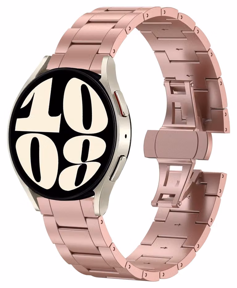 Bracciale in titanio da 20 mm per smartwatch, marca Solidchoice