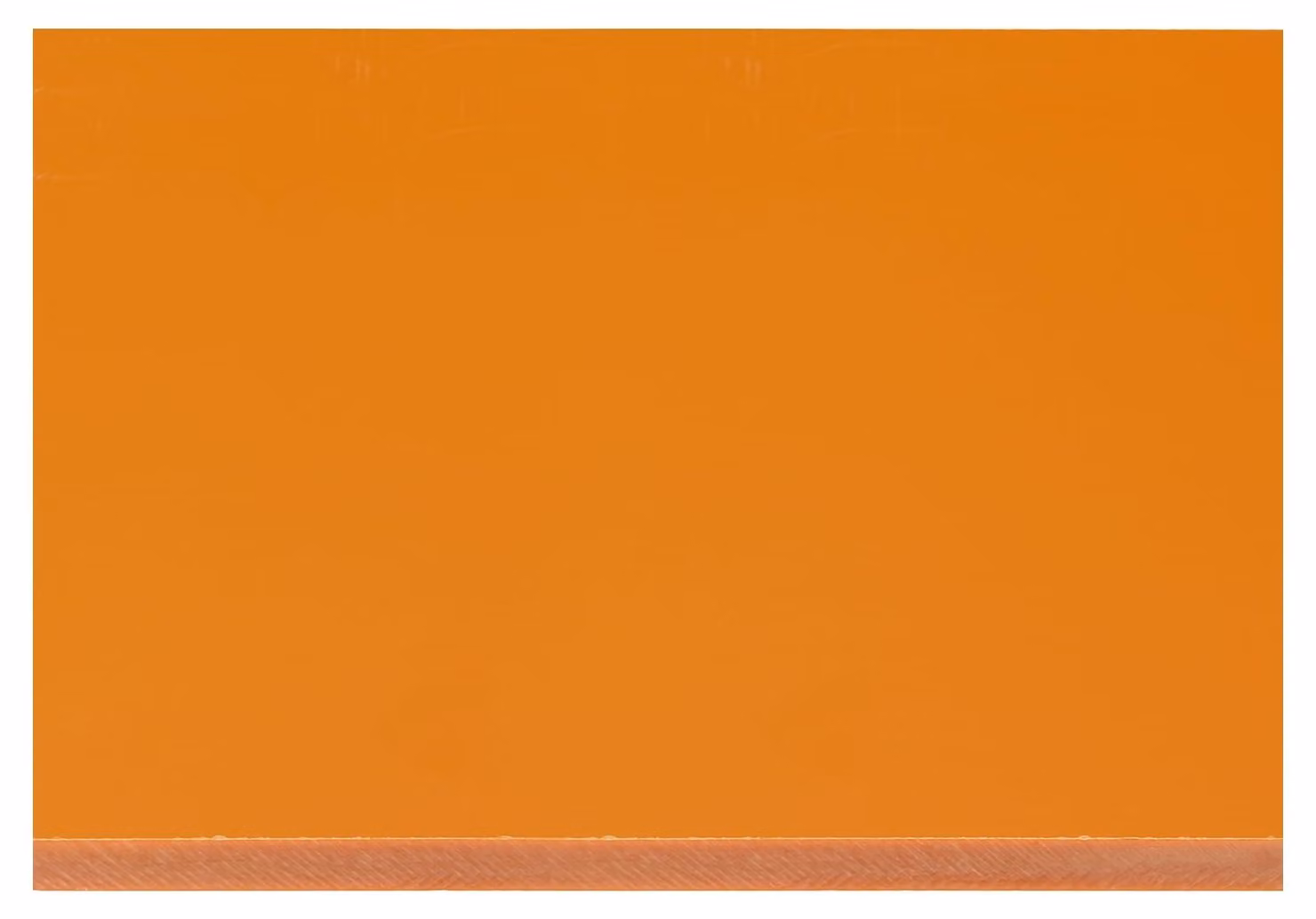 Pannello in resina fenolica, dimensioni 400x300x12 mm, 1 pezzo, colore arancione/rosso, pannello isolante