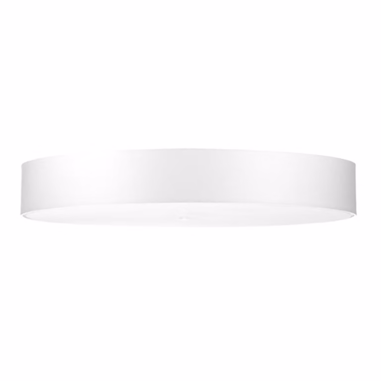 Plafoniera SKALA 90 bianco 6xE27 15W tessuto/vetro/acciaio 20x90x90cm Sollux Lighting